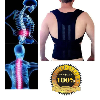 Back Support Belt for Posture Correction and Pain Relief (Men and Women)