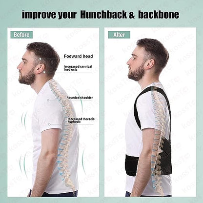 Back Support Belt for Posture Correction and Pain Relief (Men and Women)