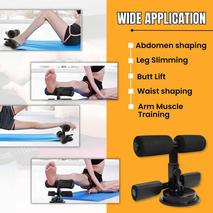 Sit Up Assistant Device Bar| Fitness Exercise Device with Self Suction