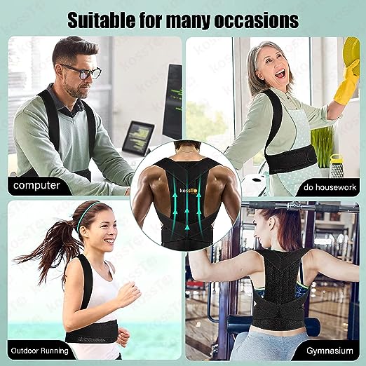 Back Support Belt for Posture Correction and Pain Relief (Men and Women)