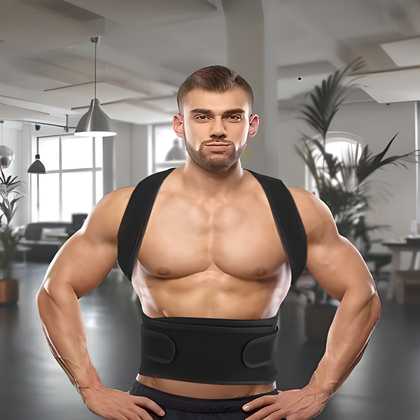 Back Support Belt for Posture Correction and Pain Relief (Men and Women)