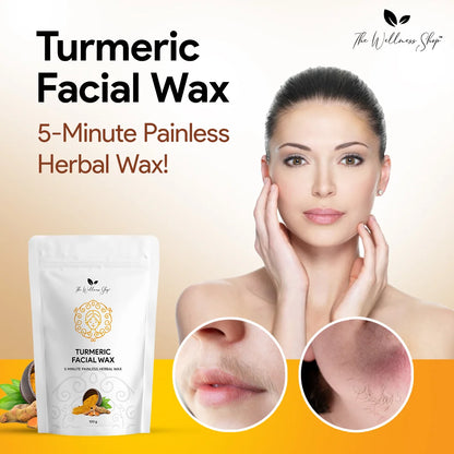 🔥HOT SALE - 50% OFF🔥Turmeric Facial Wax - 5 Minute