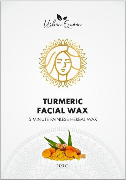 🔥HOT SALE🔥 (Buy 1 Get 1 Free)Turmeric Facial Wax - 5 Minute