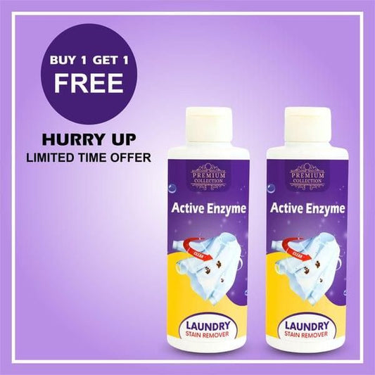 🔥Hot Sale (Buy 1 get 1 free) 🔥 -Active Enzyme Laundry Stain Remover