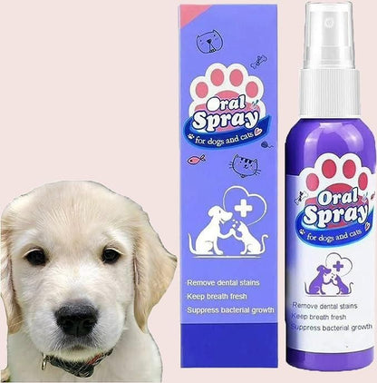 🔥HOT SALE PROMOTION - 49% OFF🔥Teeth Cleaning Spray for Dogs & Cats